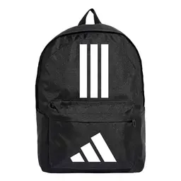 adidas Unisex Classic Three Stripes Backpack - Black/White
