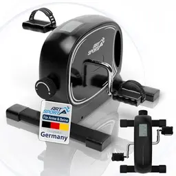 Juskys Pedaltrainer Sportivo - Leiser Fitnessgerät für Senioren, Arm- und Beintrainer für Zuhause