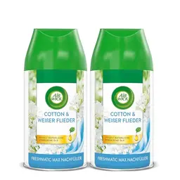 Air Wick Freshmatic Max Raumspray DUO Nachfüller (2x250 ml) – Cotton & Weißer Flieder