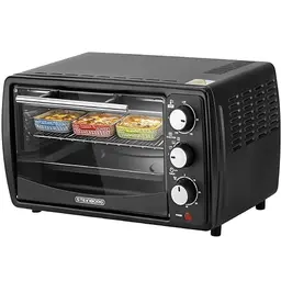 Steinborg® Mini Backofen 13 Liter mit Timer - 1.200 Watt, Ober- und Unterhitze, stufenlose Temperaturregelung bis 230°C