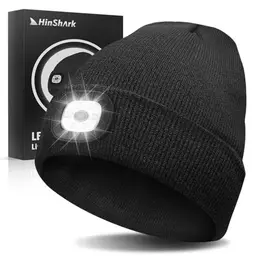 Hinshark LED Mütze für Männer und Frauen – Beanie als lustiges Geschenk zum Valentinstag oder Geburtstag