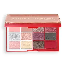 Revolution Beauty Truly Sinful Blood Lidschattenpalette - 12 Farben für Halloween