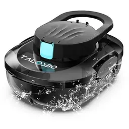 TALOSBO Pleco S1 Poolroboter mit automatischer Reinigung, Selbsteinparkfunktion und 80 Min Laufzeit