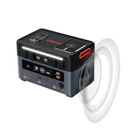 Oscal 2400W Tragbare Powerstation mit 2016Wh Akku und 50W Lautsprechern für Camping und Notstrom