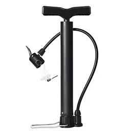 Fahrradpumpe, 120 PSI, Mini-Handpumpe, Schwarz