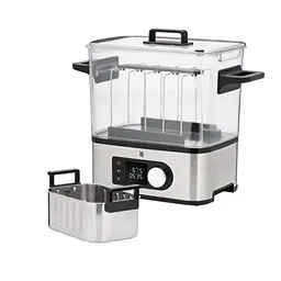 WMF Lono 2in1 Sous Vide Garer Pro mit Slow-Cook Einsatz, 6,0l Wasserbehälter, Timer bis 72 Stunden