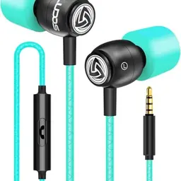 LUDOS Clamor In-Ear Kopfhörer mit Mikrofon – Premium-Audioqualität, 5 Jahre Garantie, verstärktes Kabel