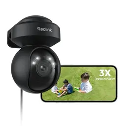Reolink 4K PTZ Außenkamera mit Auto-Tracking und 2-Wege-Audio, E1 Outdoor Pro Series (Schwarz)