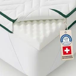 Welldora 8 cm Recovery Topper – wendbar H3/H4, Matratzenauflage für Boxspringbetten, waschbar bei 90°C, Oeko-TEX®