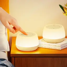 Bonsery LED Nachttischlampe 2er Set, kabellos und dimmbar, tragbare Tischlampe mit RGB für Schlafzimmer und Kinderzimmer