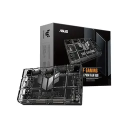 ASUS TUF Gaming Lüfter Hub mit 6 PWM-Ports und ARGB-Steuerung, magnetische Befestigung