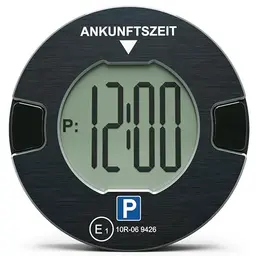 OOONO P-DISC NO1 Elektronische Parkscheibe, Auto zugelassen, digital, elektrisch, KBA-genehmigt nach StVO