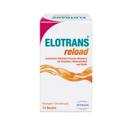 ELOTRANS Reload - Isotonische Elektrolyt-Mischung - Nahrungsergänzungsmittel - 2 x 15 Beutel