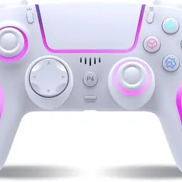 Lampelc Wireless Controller für PS4/Pro/Slim mit Vibration & Audio