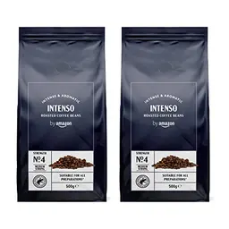 Intenso Röstkaffee Ganze Bohnen, 1kg (2x500g), Rainforest Alliance