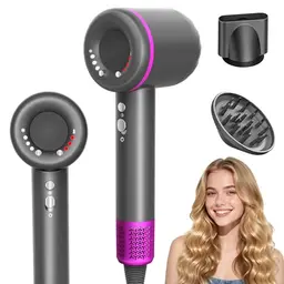 Haartrockner 2026, Schnelltrocknung, Ionen, Geräuscharm, Thermocontrol, Reisefön mit Magnetischer Diffusor-Düse