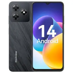 Blackview 2025 Handy, 6GB+64GB, 5000mAh Akku, 13MP Kamera, 6,56" HD+ Display, 4G Dual SIM, Simlockfrei