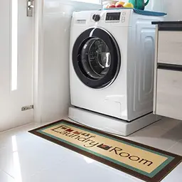 Ottomanson Teppichläufer Laundry-Kollektion, 50 x 150 cm, Braun