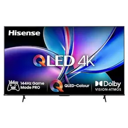 Hisense 55E7Q PRO 55 Zoll 4K UHD QLED Smart TV mit 144Hz Mode, Dolby Vision, Dolby Atmos und Sprachsteuerung