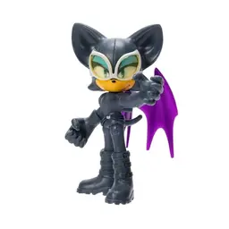 DC x Sonic Rogue als Catwoman, 6,35 cm Actionfigur, hochbeweglich, detailreich, Sammlerverpackung, Rot
