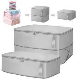 Organizer Vakuumbeutel für Bettdecken und Kleidung, 2 Stück, Platzsparend, 51x42x30 cm