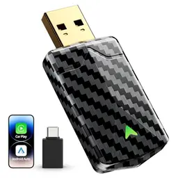 CarPlay Wireless Adapter – 2026 Pro Mini, USB-C Plug & Play, kompatibel mit Autos ab 2016, iOS 10+ & Android 10+