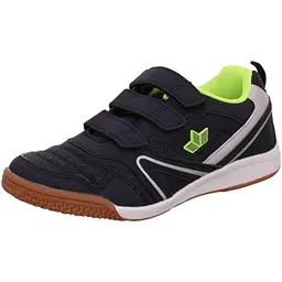 Lico BOULDER Unisex Kinder Multisport Indoor Schuhe, Marine/ Lemon, Größe 37