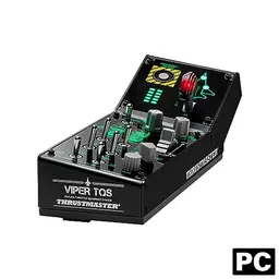 Thrustmaster Viper Panel für PC - Steuerpanel mit Beleuchtung und 43 Aktionstasten aus Metall