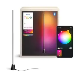 Philips Hue Play Stehleuchte, RGBWWIC LED, 122 cm, Farbwechsel, Smart Lighting, kompatibel mit Alexa, Google und Apple, TV-Synchronisation (Hue Bridge erforderlich)