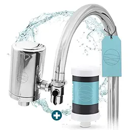 up!water® Wasserfilter für Wasserhahn | Edelstahl | Trinkwasserfilter mit nachhaltiger Kartusche
