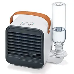 Beurer LV 50 Fresh Breeze Tischventilator und Luftbefeuchter, portabel und modern, ideal fürs Büro