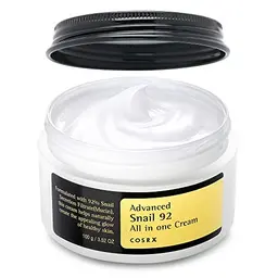 COSRX Advanced Snail 92% All in One Cream | Anti Pickel & Anti Falten Gesichtscreme für trockene Haut | Korean Skincare