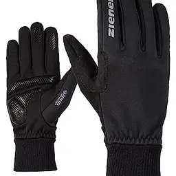 Ziener SMU 18-GWS 414 Bike Gloves für Erwachsene, Schwarz, Größe 7.5 (S)