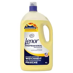 Lenor Professional Weichspüler, 4 l, Sommerbrise, für 200 Waschladungen