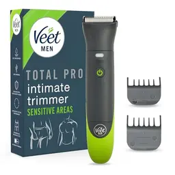 Veet Men Intimate Trimmer für Intimbereich, Gesicht & Körper, wasserfest