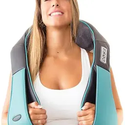 InvoSpa Shiatsu Massagegerät mit Wärmefunktion für Nacken, Rücken und Schultern
