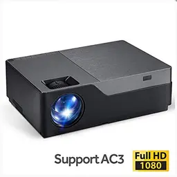 Jasbo Full HD Projektor mit 1080p Auflösung - 5500 Lumen, optional Android WiFi