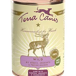 Terra Canis Wild mit Kürbis, Preiselbeeren & Vollkornnudeln, 12x400 g