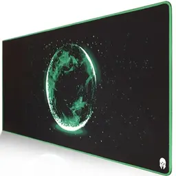 IMPACTRION Viridius XXL Gaming Mauspad - rutschfest und einrollbar für präzises Gleiten
