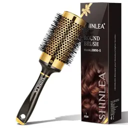 Shinlea Haarbürste für lockiges Haar, 53 mm, zum Entwirren und Stylen, verleiht Volumen und Glanz