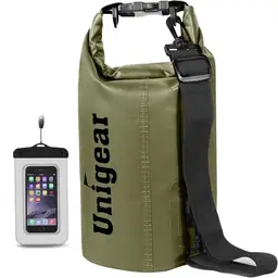 Unigear wasserdichte Tasche für Wandern, Kajak, Angeln, Rafting, Camping & Skifahren