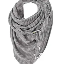 Tuopuda Schal für Damen und Herren – Warmer Dreieckstuch Poncho für Winter und Herbst
