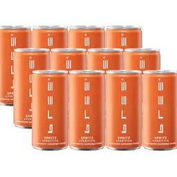 Bree Spritz Aperitivo, erfrischender Party-Drink mit Orange, 12 x 0,2l