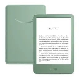 Amazon Kindle – Leichtester und kompakter E-Reader mit blendfreiem Bildschirm und anpassbarem Frontlicht – 16 GB – matchagrün