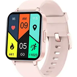 HUAKUA Smartwatch für Damen und Herren, 1.69 Zoll HD-Touch Screen Fitnessuhr mit SpO2-Überwachung und Schrittzähler