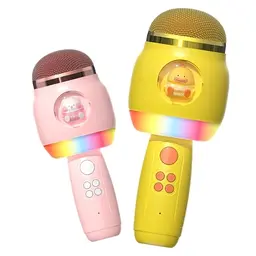 Oskuglin Drahtloses Bluetooth Mikrofon für Kinder - Tragbare Karaoke Maschine
