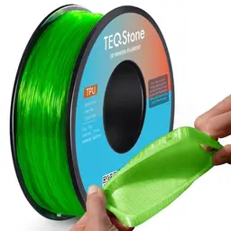 TEQStone TPU Filament 1.75mm Grün 1Kg Spule flexibel für 3D Druck