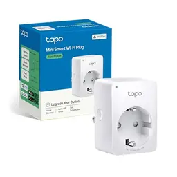 TP-Link Tapo P100M Smart Home Steckdose, WLAN, funktioniert mit Matter, Alexa & Google Home