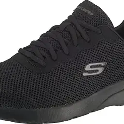 Skechers Herren Dynamight 2.0 Rayhill Sneaker, Schwarz, Größe 42 EU