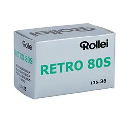 Rollei Retro 80 Schwarzweißfilm 35 mm – 36 Aufnahmen – ISO 80